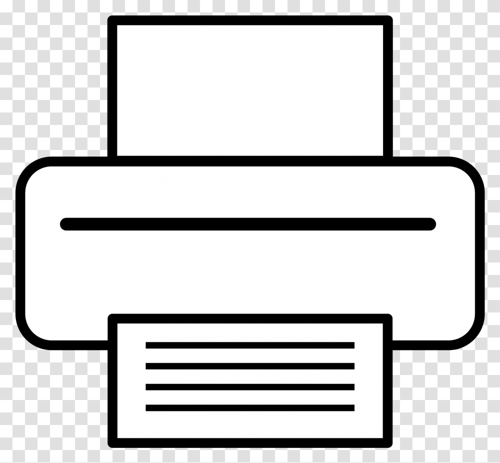 Printer Icon Background, Label, Stencil, Electronics Transparent Png