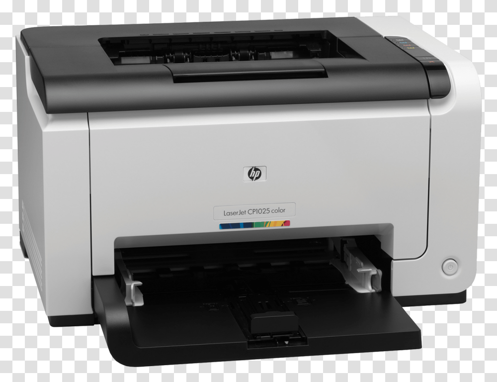 Printer Laser Jet Laserjet Hewlett Packard Hp Printing Hp Laserjet Cp1025nw Color, Machine Transparent Png