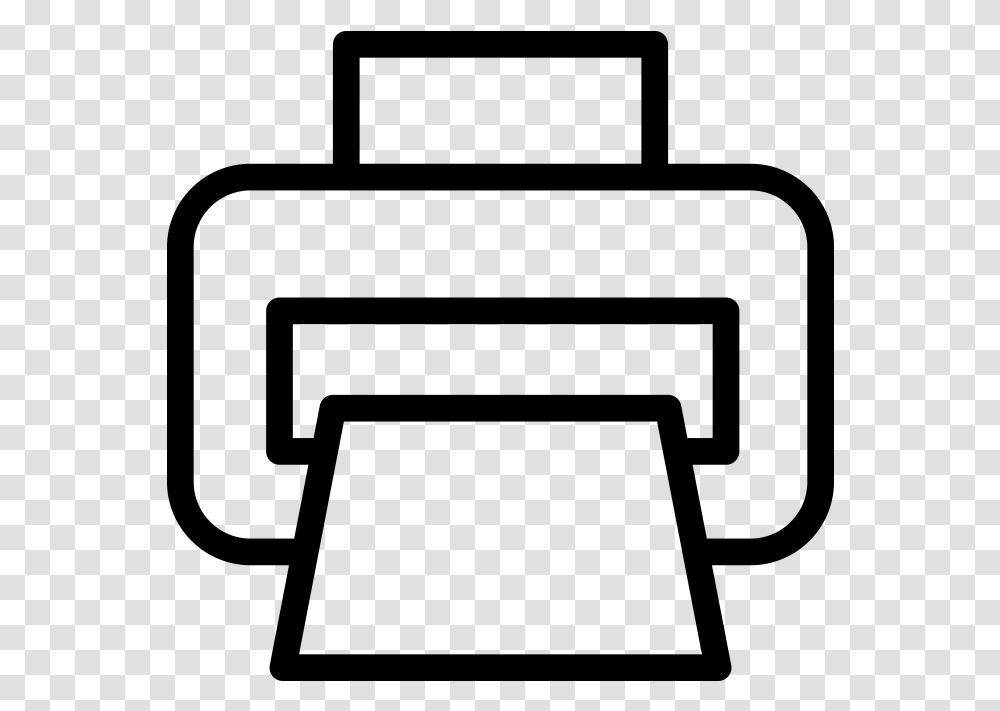 Printer Line Icon, Gray, World Of Warcraft Transparent Png
