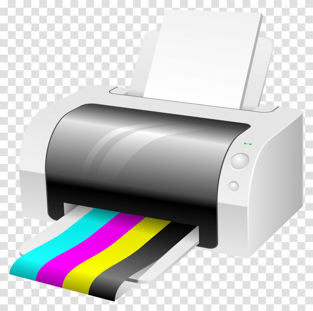 Printer Paper Cmyk Color Model Clip Art Printer Clipart, Machine, Blow Dryer, Appliance, Hair Drier Transparent Png