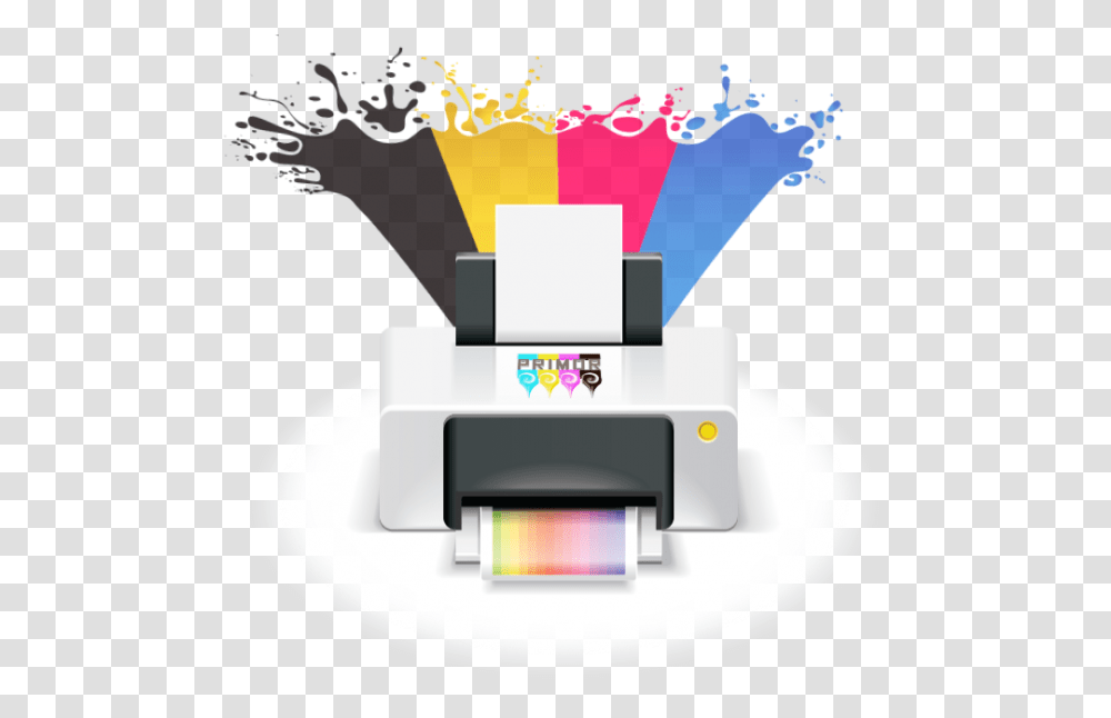 Printer Printing Paper Vector Digital Graphics Digital Printing Icon, Machine Transparent Png