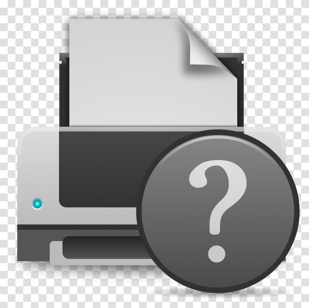Printer Question Icon Openclipart Icon, Camera, Electronics, Video Camera, Digital Camera Transparent Png
