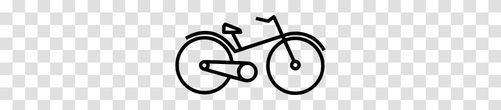 Printerkiller Bicycle Clip Art, Vehicle, Transportation, Stencil Transparent Png
