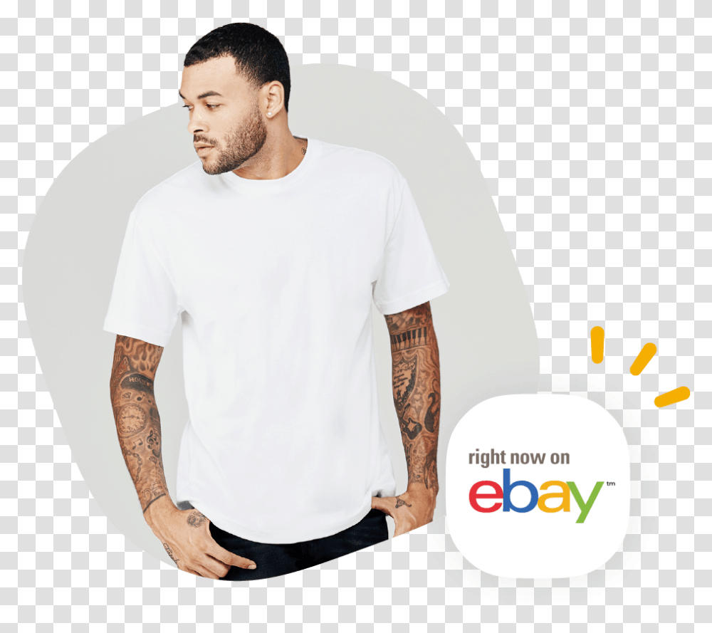 Printify For Ebay Active Shirt, Apparel, Sleeve, Skin Transparent Png