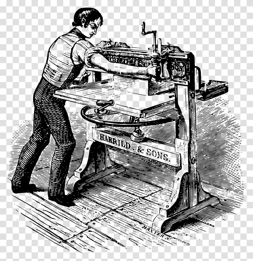 Printing Press, Gray, World Of Warcraft Transparent Png