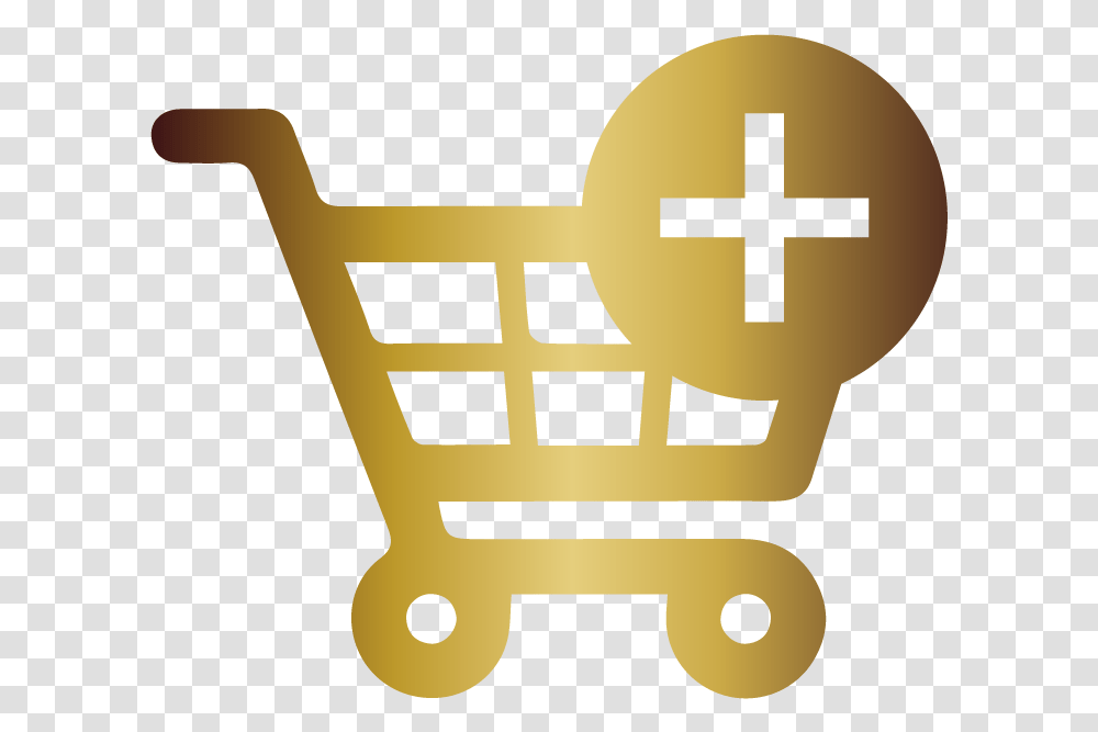 Prio Flex Prioritas Xl Axiata Icon Keranjang Belanja Gold, Shopping Cart Transparent Png