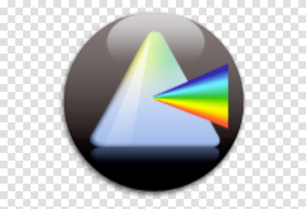 Prism Nch Software, Triangle, Light, Disk Transparent Png