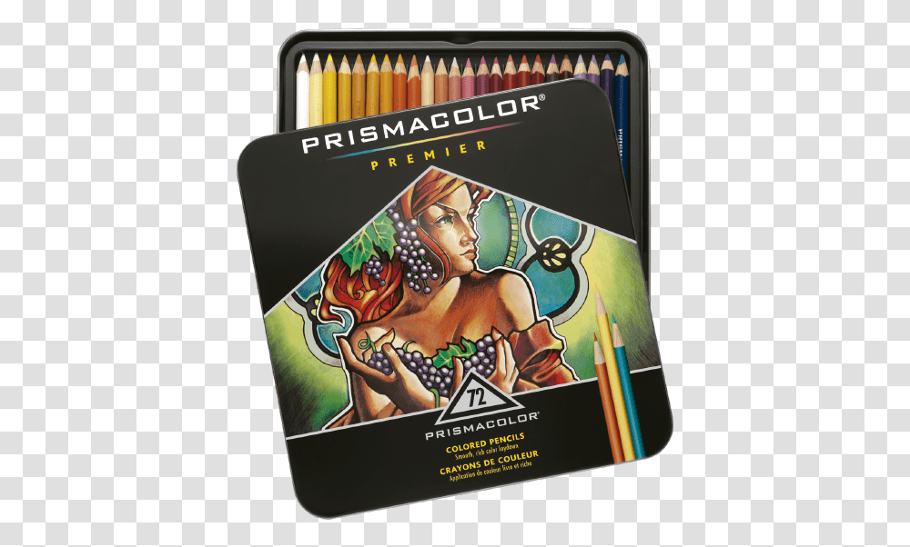 Prismacolor Soft Core Colored Pencils, Person, Human, Poster, Advertisement Transparent Png