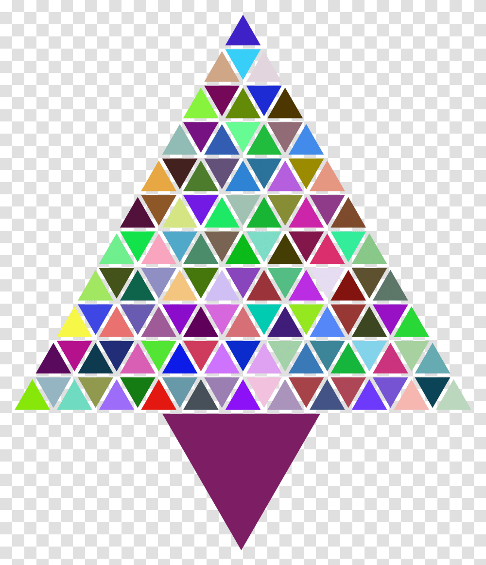 Prismatic Abstract Triangular Christmas Tree Clip Arts Christmas Day, Triangle Transparent Png