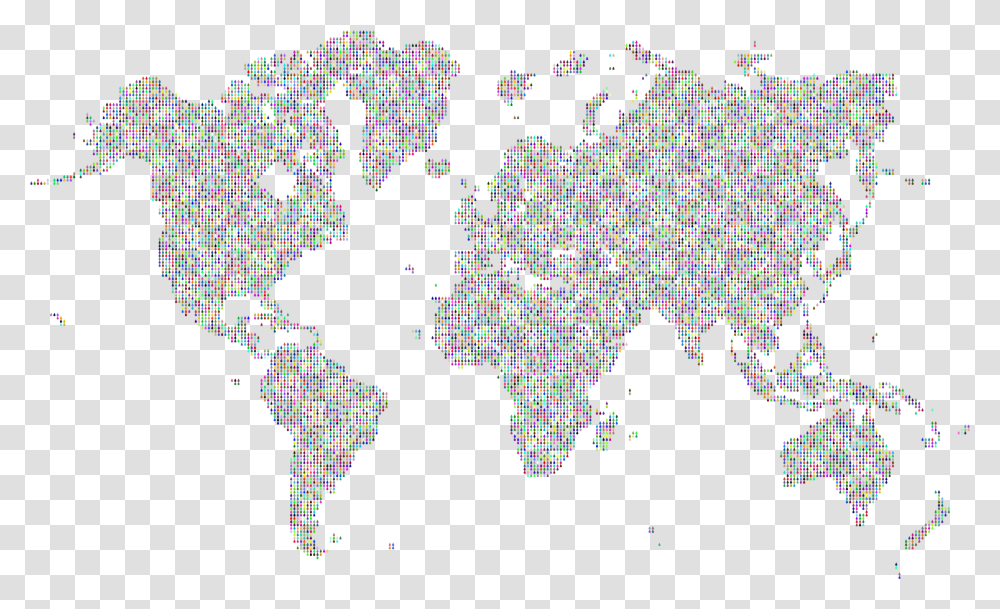 Prismatic Blood Sweat And Tears World Map No Background Islamic Republic Of Iran Map, Pac Man, Person Transparent Png