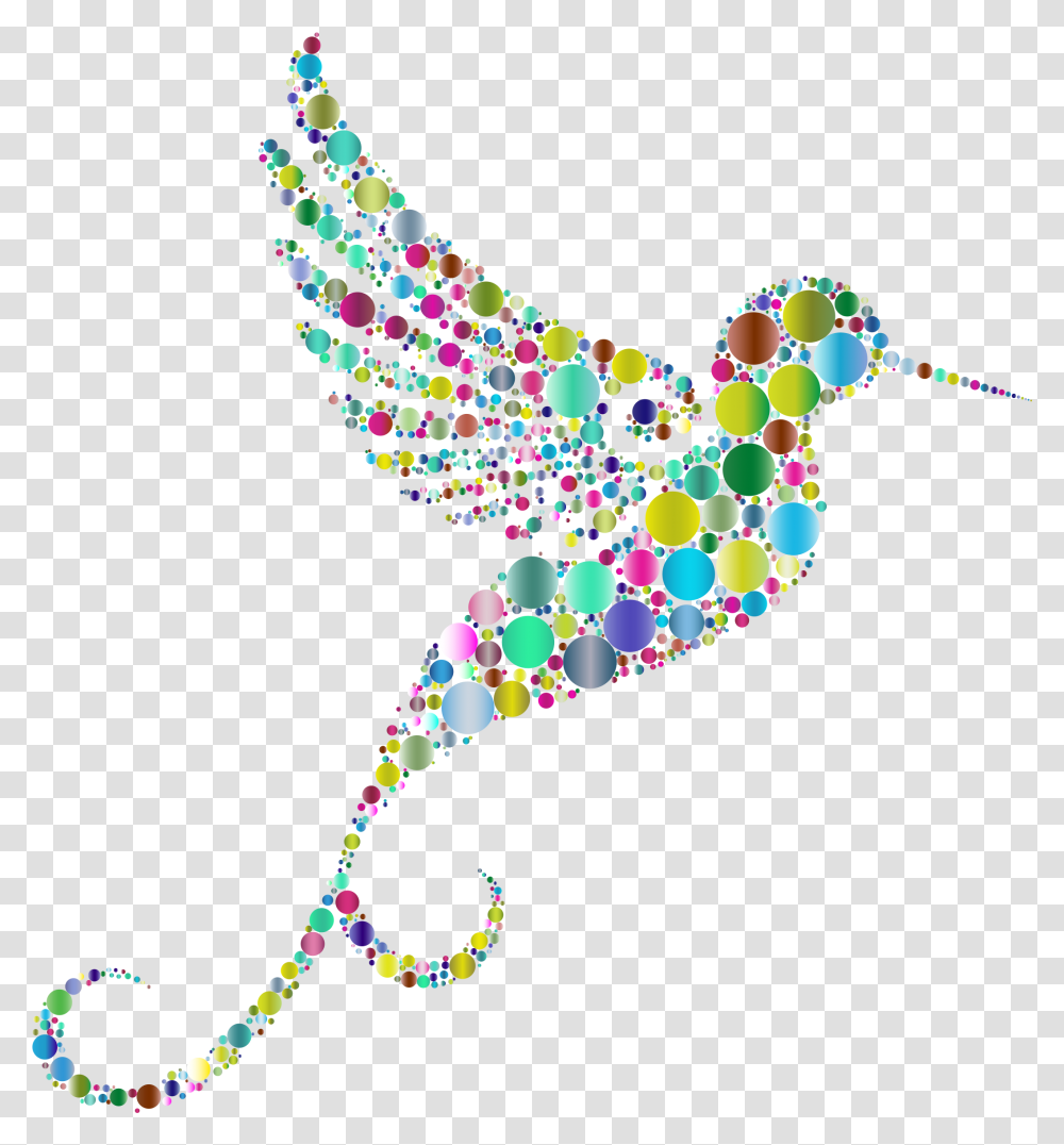 Prismatic Hummingbird Circles 5 No Derechos Animales, Sea Life, Beak, Gecko, Lizard Transparent Png