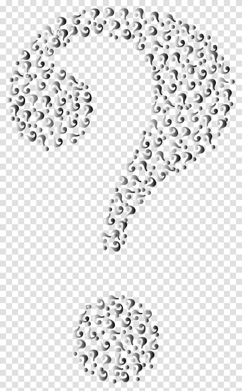 Prismatic Question Mark Fractal 7 No Background Clip Questions Mark No Back Ground, Plant, Outdoors, Food, Nature Transparent Png