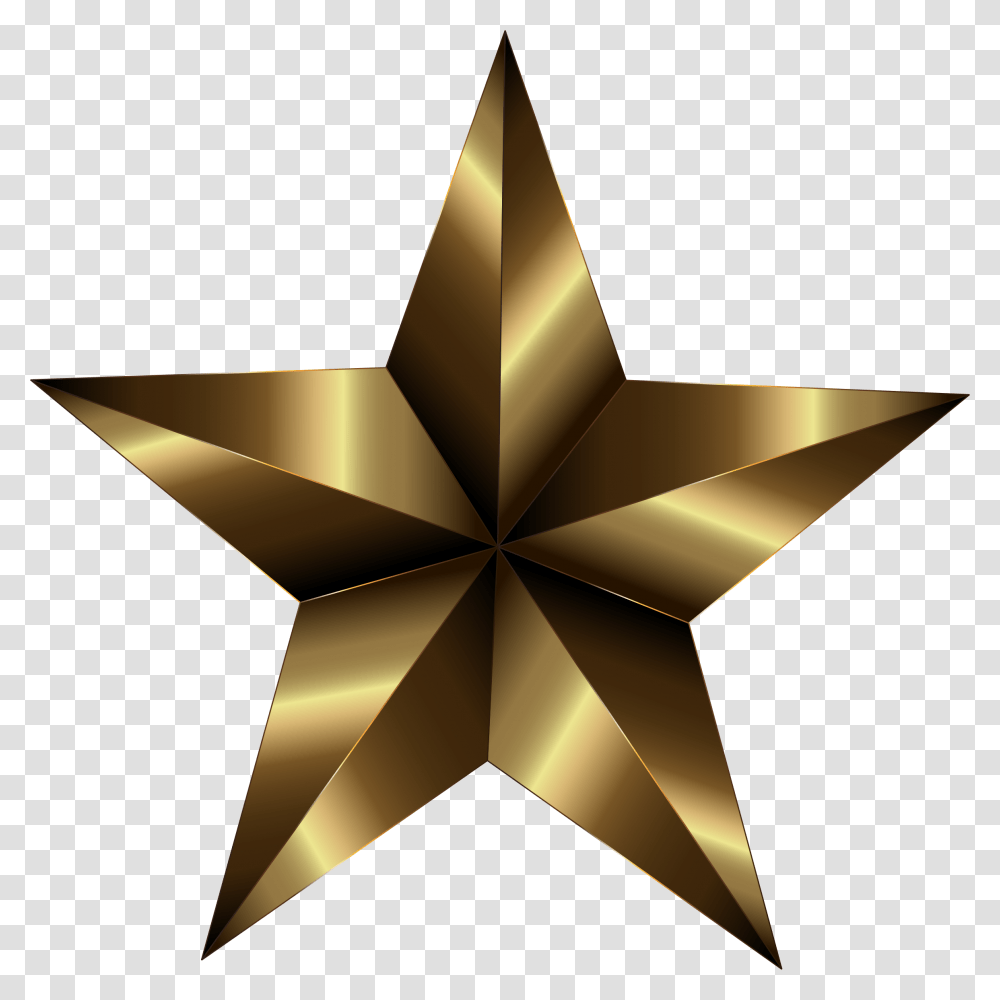 Prismatic Star 20 By Gdj Prismatic Star 20 On Openclipart Brown Star, Lamp, Star Symbol, Gold Transparent Png