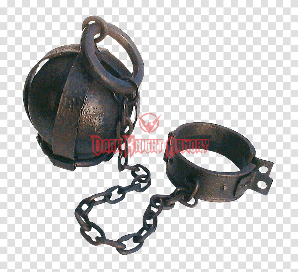 Prison Dungeon Ball And Chain Leg Shackles, Tool, Clamp Transparent Png