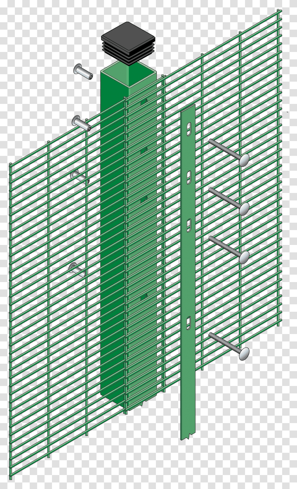 Prison Fence Securus Lite, Utility Pole, Potted Plant, Vase, Jar Transparent Png