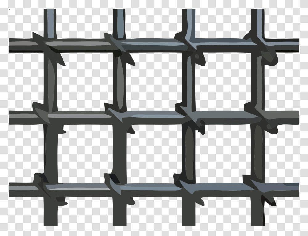 Prison, Grille, Silhouette, Brick, Dungeon Transparent Png