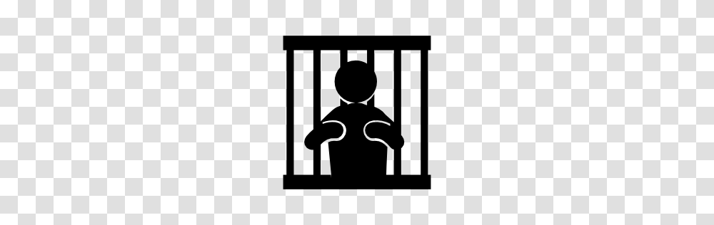 Prison, Person, Human, Silhouette, Stencil Transparent Png