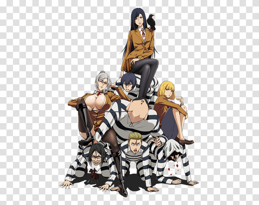 Prison School, Comics, Book, Person, Manga Transparent Png