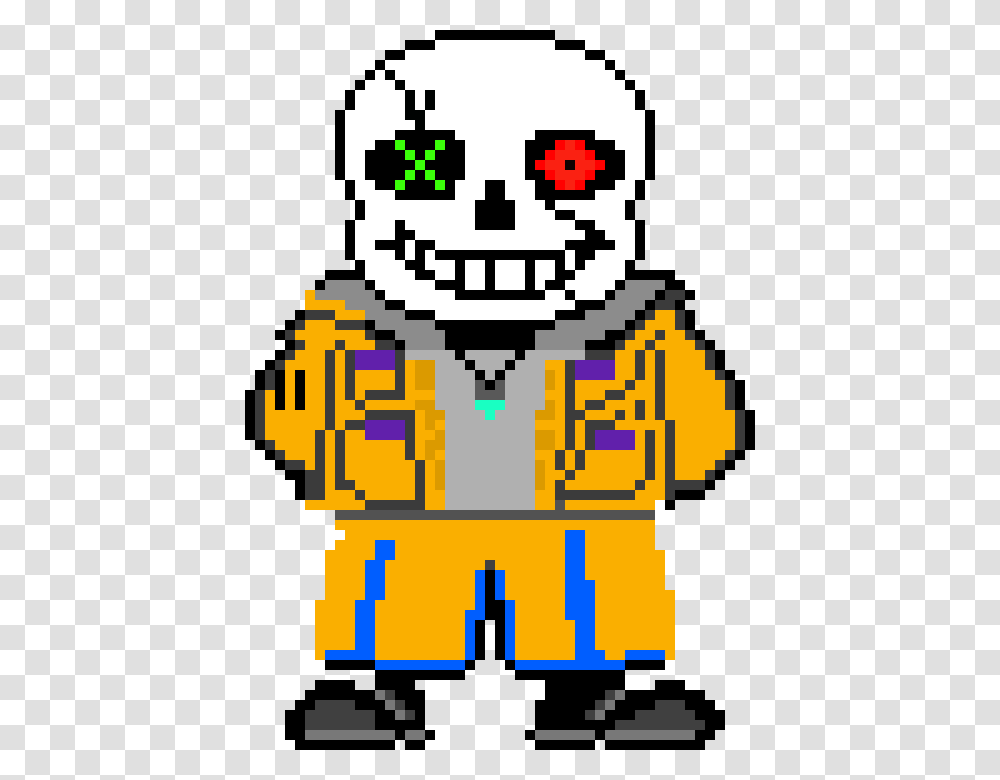 Prisoner Astraytale Sans Pixel Art Maker, Robot, Pac Man Transparent Png