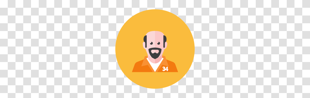 Prisoner Icon Kameleon Iconset Webalys, Label, Face, Head Transparent Png