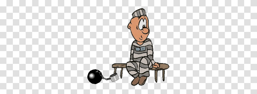 Prisoner, Person, Chair, Furniture, Sitting Transparent Png