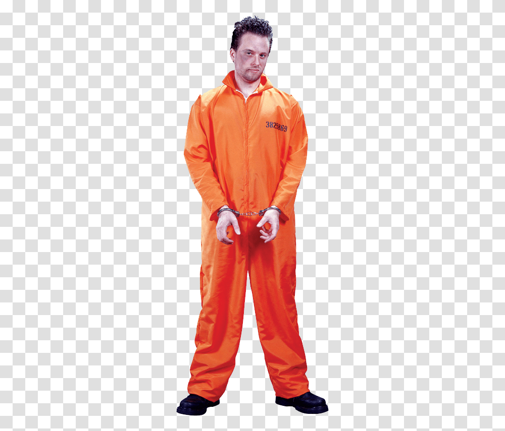 Prisoner, Person, Apparel, Coat Transparent Png