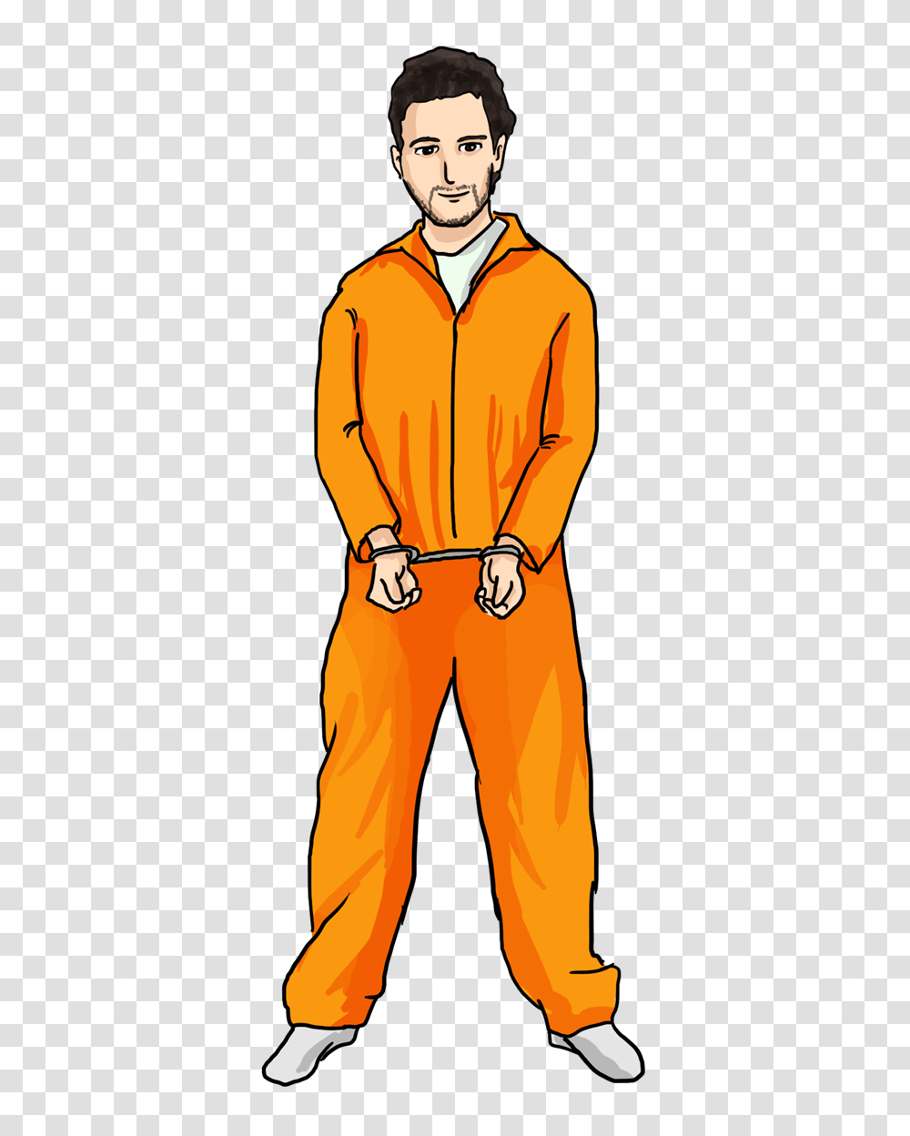 Prisoner, Person, Coat, Sleeve Transparent Png