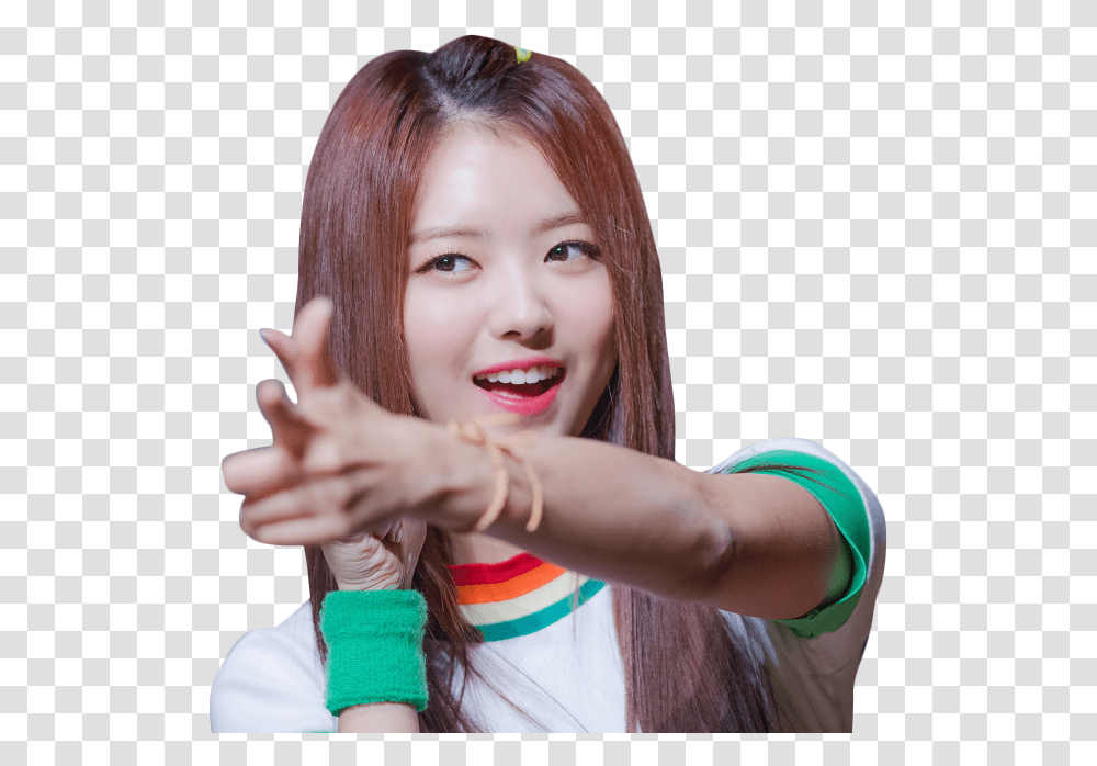 Pristin Nayoung Kpop Pristinnayoung Girl, Finger, Person, Human, Leisure Activities Transparent Png