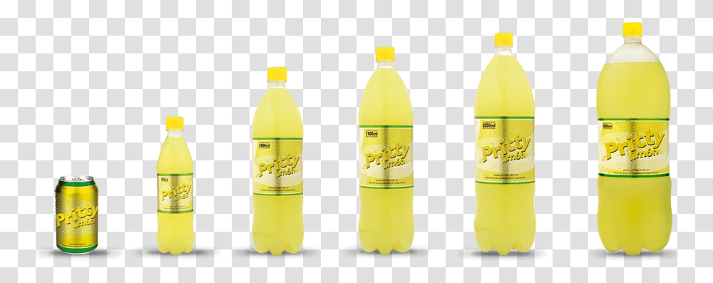 Pritty Limon, Bottle, Beverage, Drink, Lemonade Transparent Png