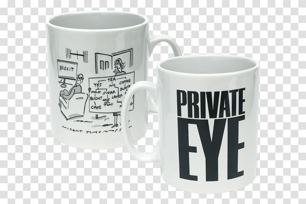 Private Eye Mug, Coffee Cup, Tape Transparent Png