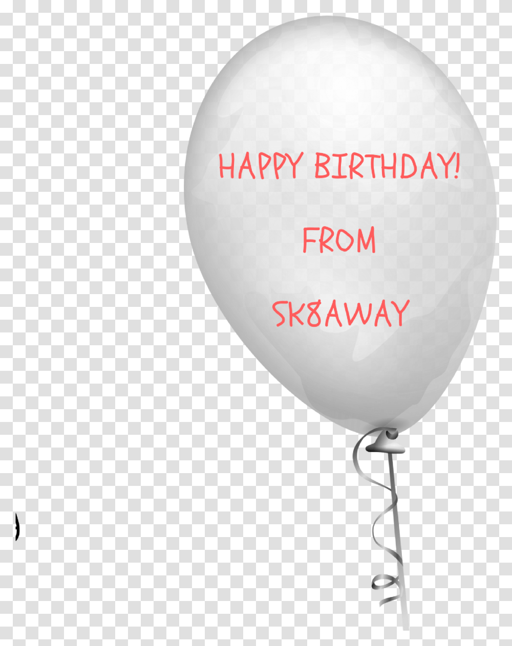 Private Glow Birthday Bash Sk8away Party Balloons Transparent Png