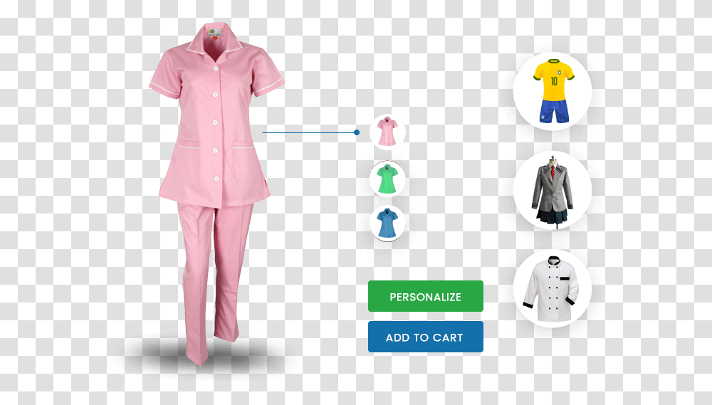 Private Hospital Nurse Uniform, Person, Human, Apparel Transparent Png