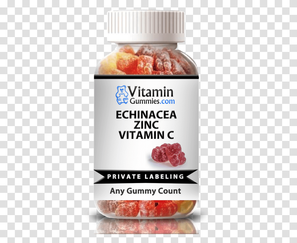 Private Label Echinacea Zinc Vitamin C Gummy Supplement Cbd Gummies White Label, Food, Plant, Raspberry, Fruit Transparent Png