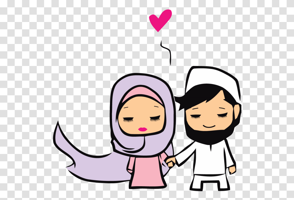 Private Match Making What Is It All About Couple Clipart Hijab, Person, Human, People, Female Transparent Png