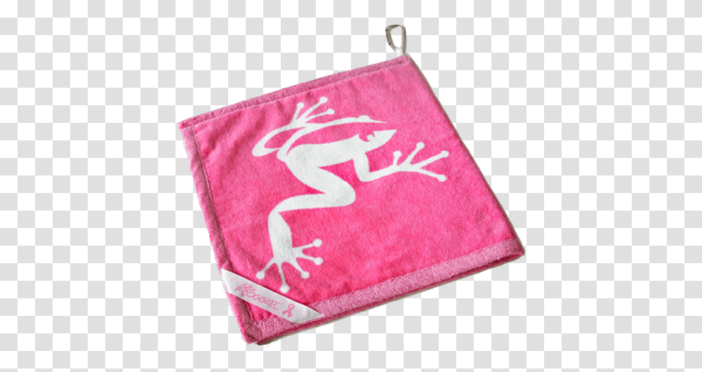 Pro Active Sports Frogger Amphibian Golf Towel Pink Frogger Amphibian Golf Towel, Rug, Bath Towel Transparent Png