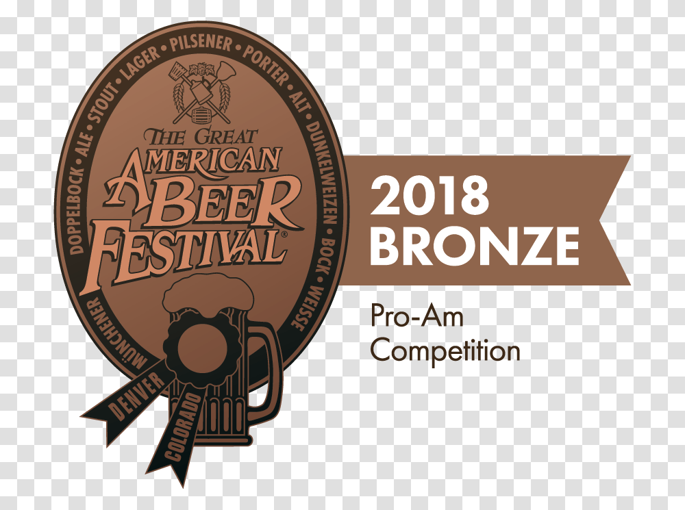Pro Am Competition Bronze 2018 Pilot Brewing, Logo, Trademark, Coin Transparent Png