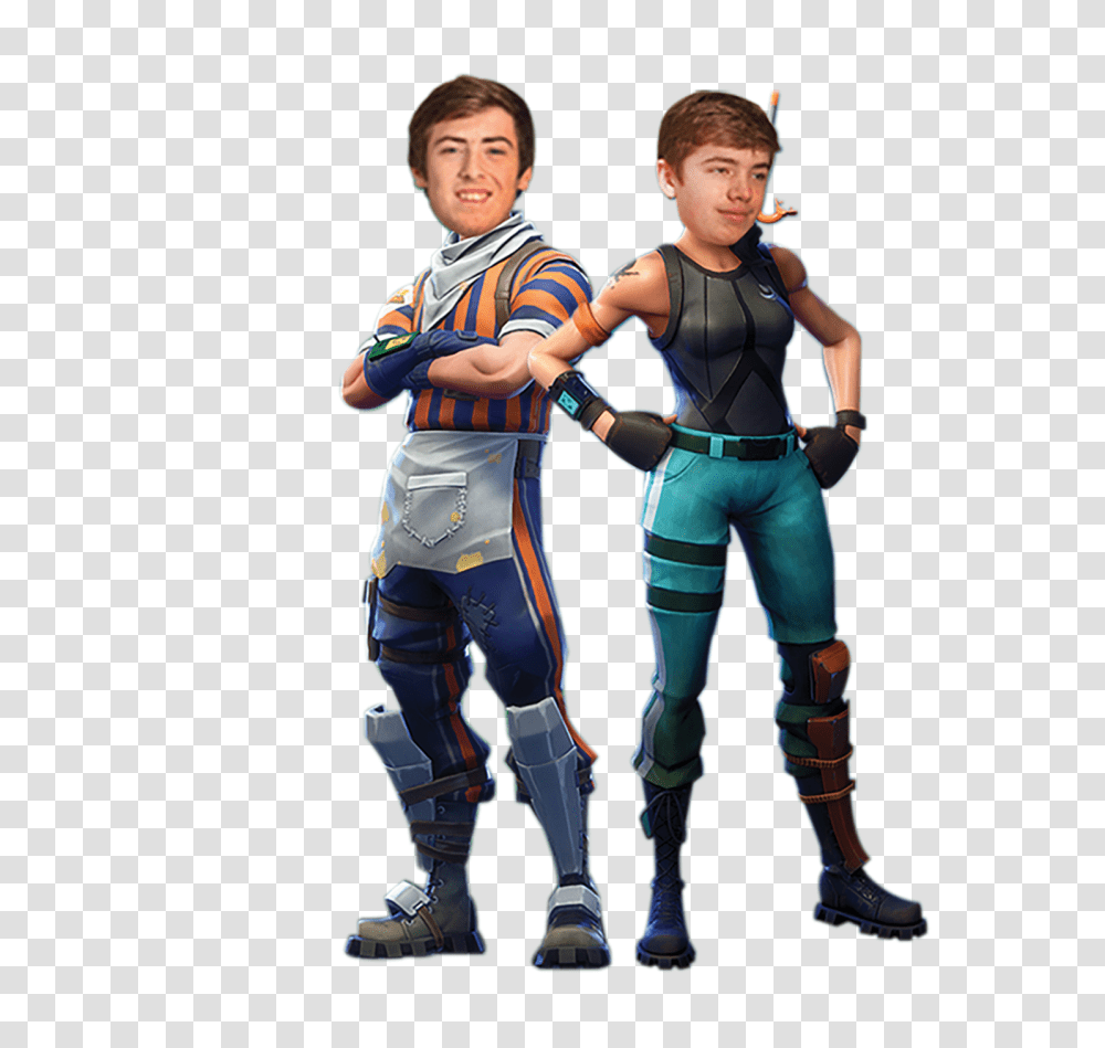 Pro Fortnite Team Formed The Budget, Person, People, Costume Transparent Png