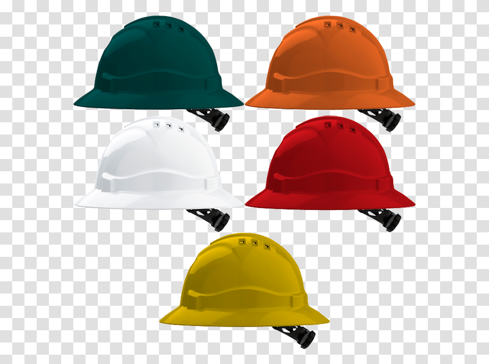 Pro Full Brim V6 Vented Hard Hat Full Brim Hard Hats Nz, Apparel, Helmet, Hardhat Transparent Png