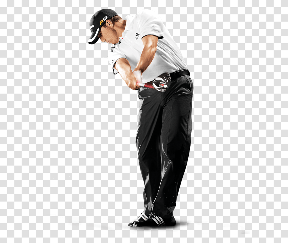 Pro Golfer, Person, Helmet, Pants Transparent Png