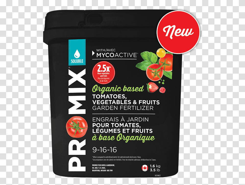 Pro Mix Tomato Vegetable Amp Fruit 9 16 Pro Mix Organic Fertilizer, Advertisement, Poster, Flyer, Paper Transparent Png