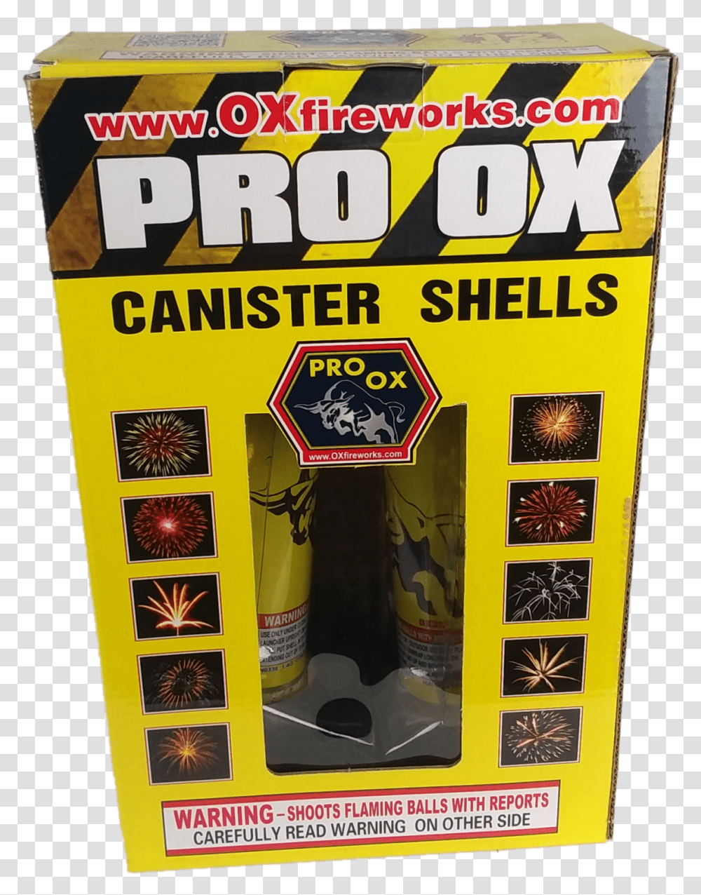 Pro Ox Mini Max Canister Shells, Poster, Advertisement, Flyer, Paper Transparent Png