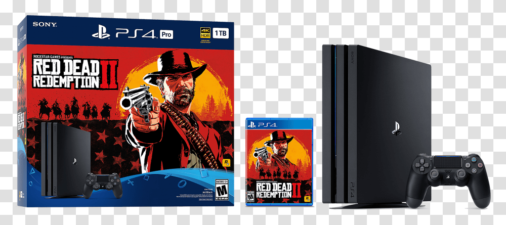 Pro Red Dead Redemption, Person, Advertisement, Poster Transparent Png