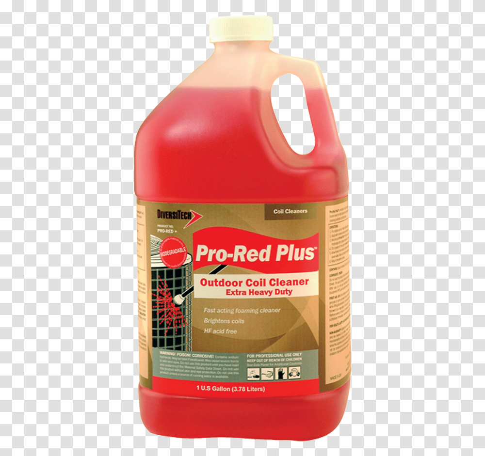 Pro Red Plus Coil Cleaner Sds, Food, Syrup, Seasoning, Ketchup Transparent Png