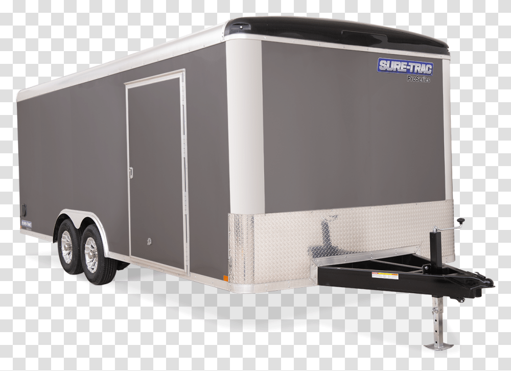 Pro Series Round Top Car Hauler Horse Trailer, Moving Van, Vehicle, Transportation, Caravan Transparent Png