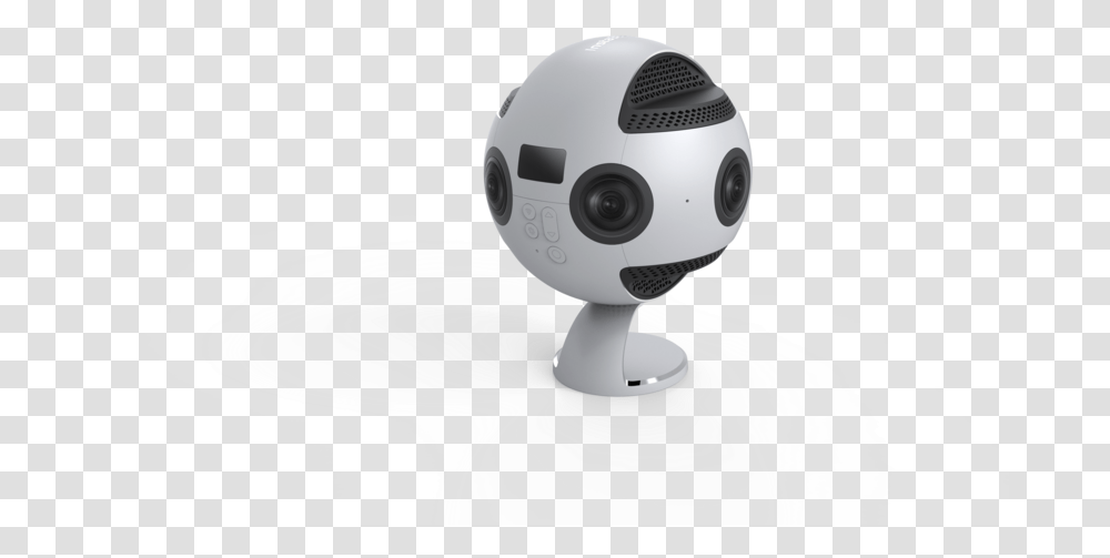 Pro Silver Insta360 Pro 8k, Camera, Electronics, Webcam, Helmet Transparent Png
