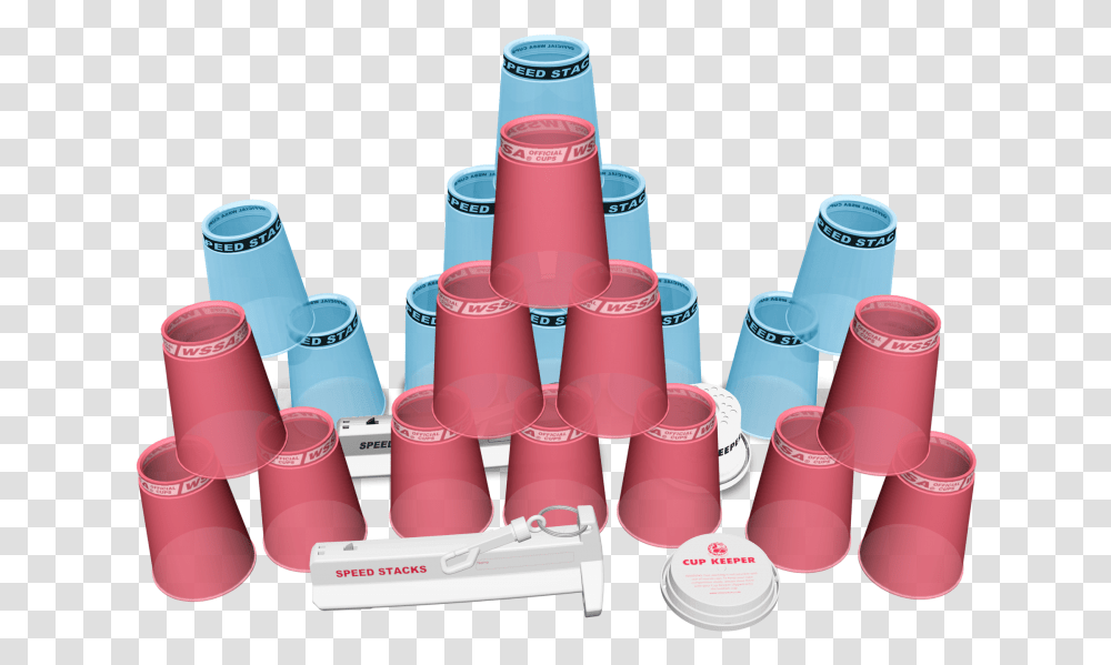 Pro Speed Stacks Cups, Cylinder, Glass, Cosmetics, Coffee Cup Transparent Png