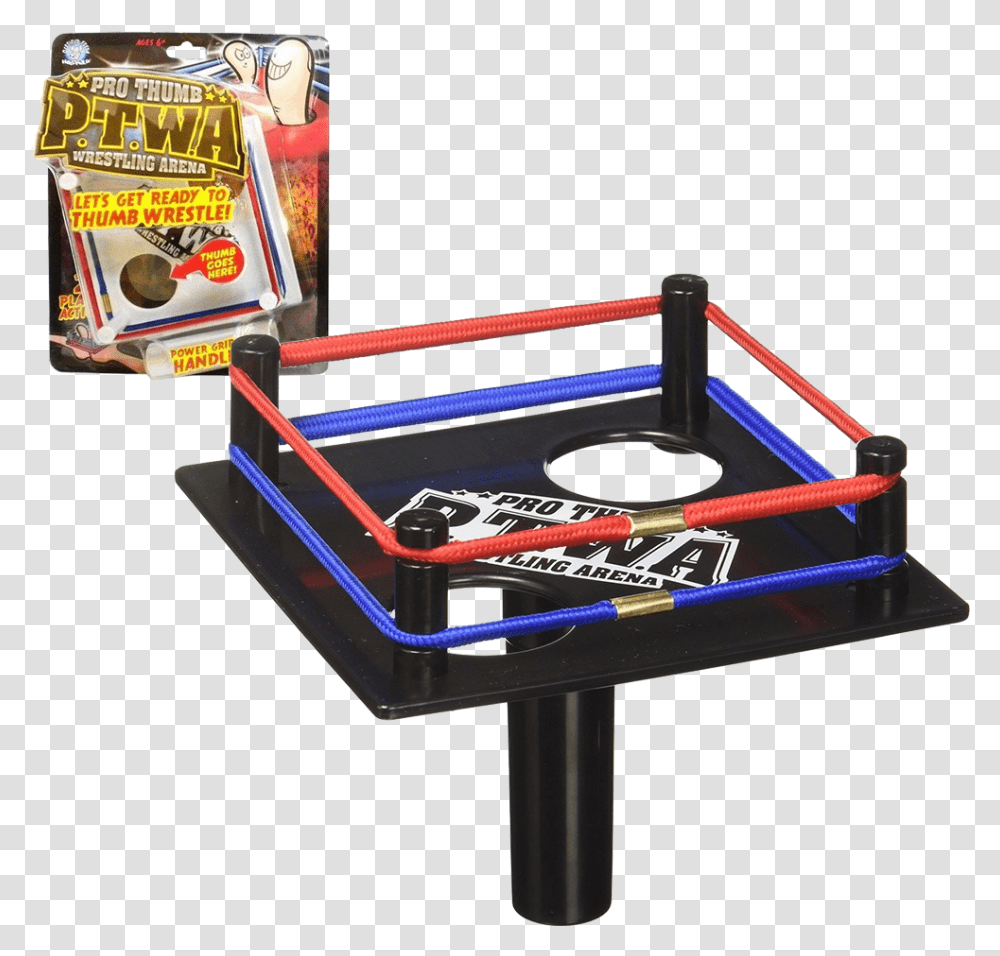 Pro Thumb Wrestling Arena Toys Shoot Basketball, Arcade Game Machine, Indoors, Table, Furniture Transparent Png