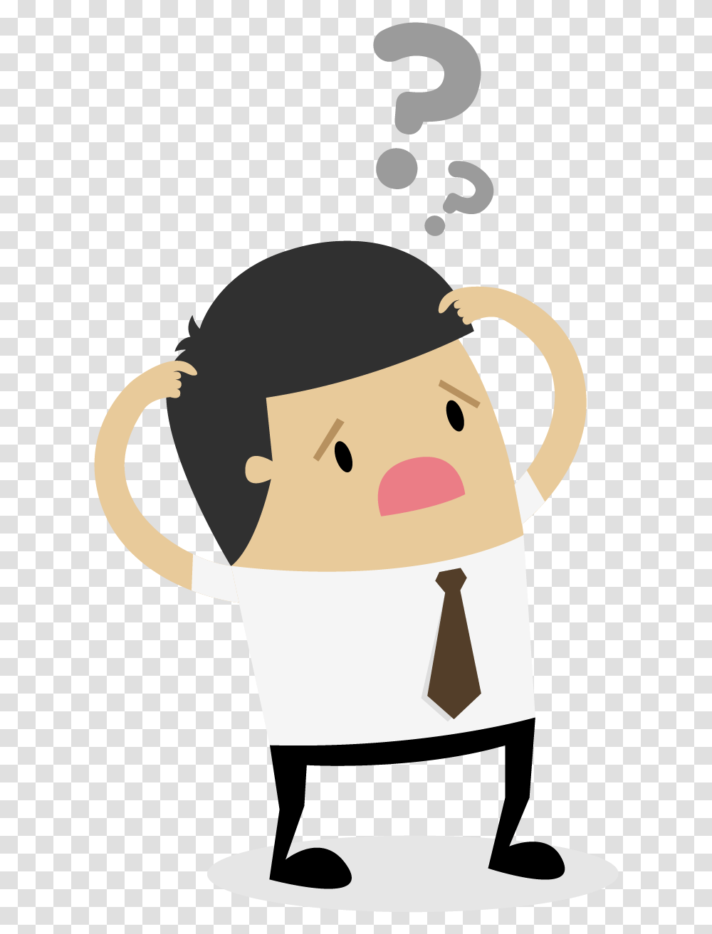 Problem Clipart Tension Man, Coffee Cup, Doodle, Drawing, Pottery Transparent Png