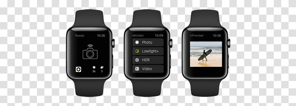 Procamera For Apple Watch Watch Strap, Wristwatch, Digital Watch, Mobile Phone, Electronics Transparent Png
