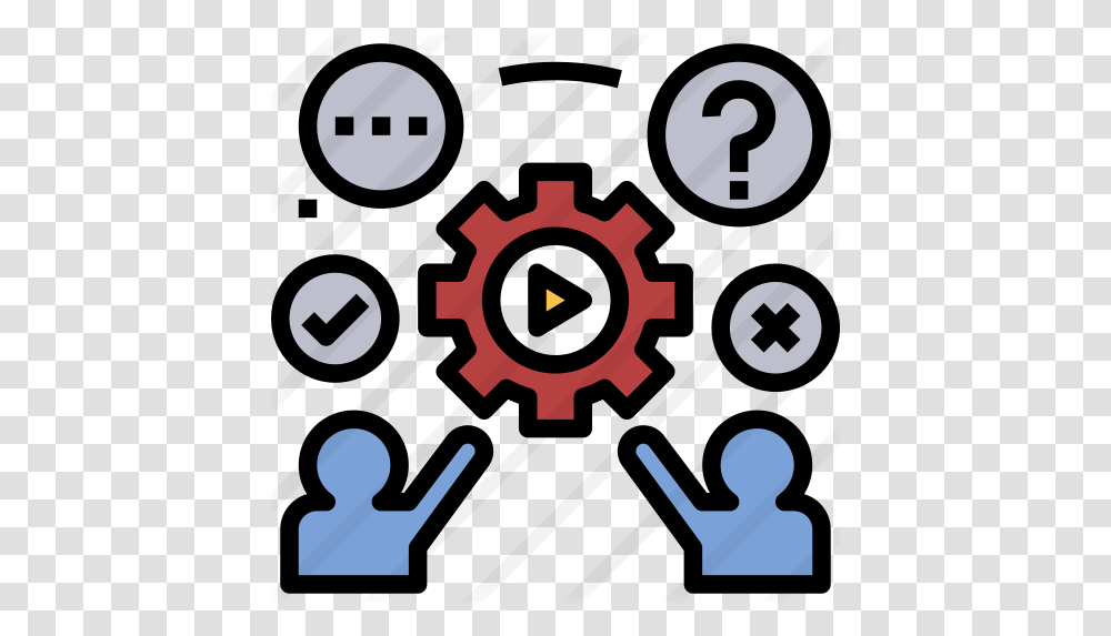Process People Process Icon, Machine, Poster, Advertisement, Gear Transparent Png